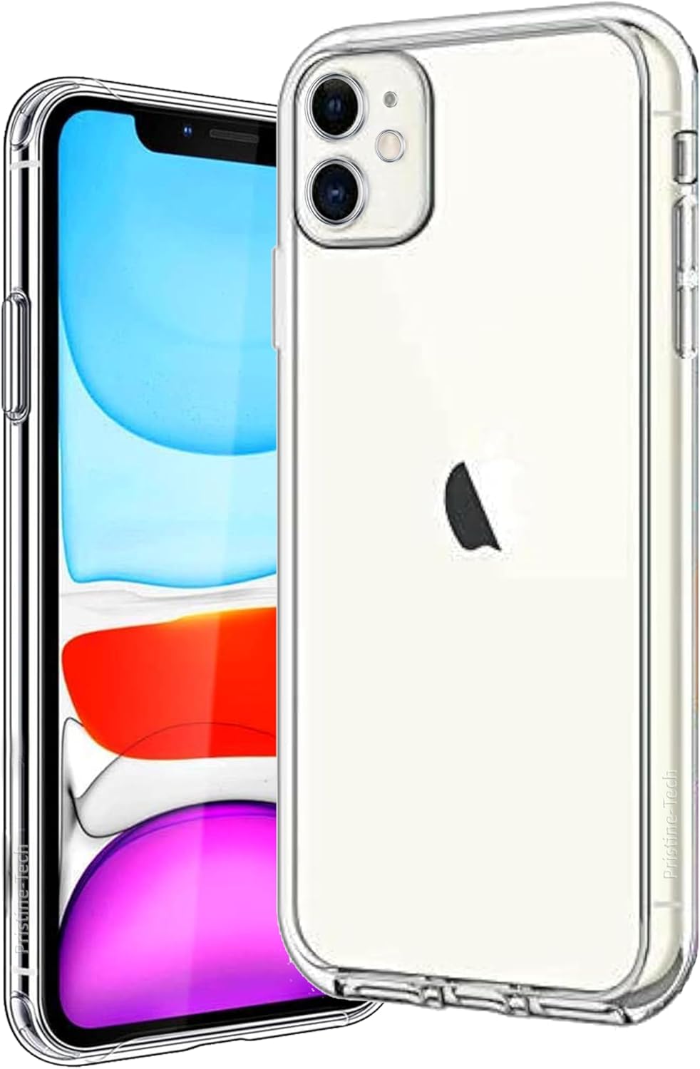 Case for iPhone 11(6.1''),Crystal Clear Shock-Absorption Protective Cover,Ultra Thin Drop-Protection Case for iPhone 11