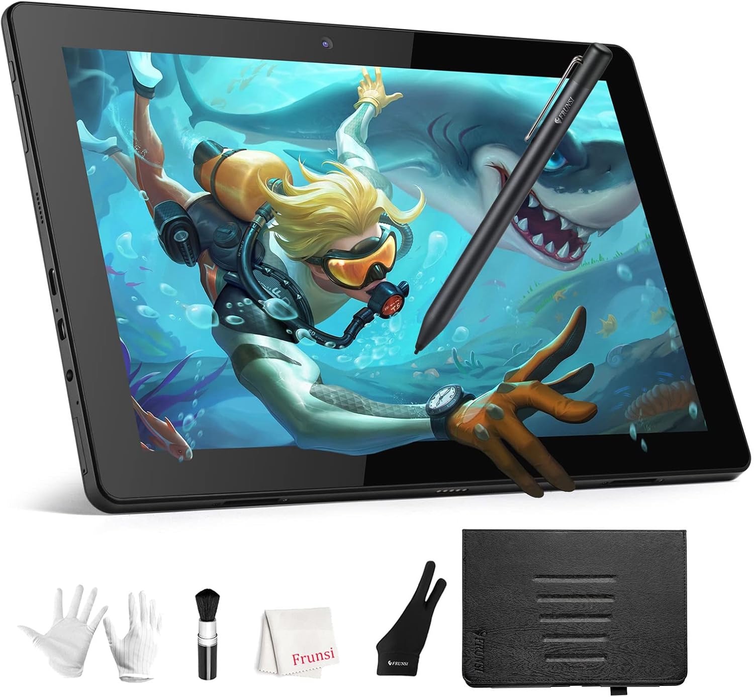 FRUNSI RubensTab T11Pro 10.1 Inch Standalone Drawing Tablet No Computer Needed with Stylus Pen,Octa-Core CPU,Pre-Installed Sketchbook & Flipaclip -Best Gift for Beginner Digital Graphic Artis