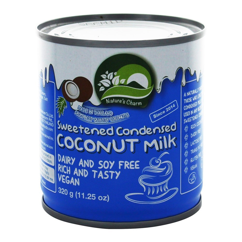 Nature's Charm Sweetned Condensed Coconut Milk, 11.25 Ounce. (Pack of 4)