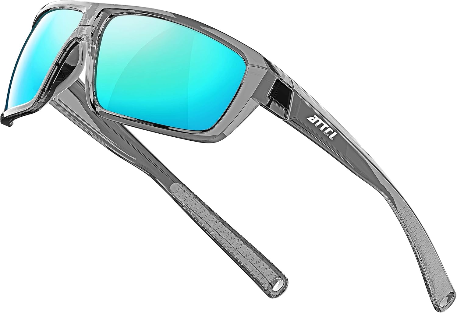 ATTCL Polarized Wrap Sunglasses For Men - Fishing Sports Glasses UV Protection