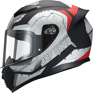 Full Face Motorcycle Helmet WS-607 DOT Approved Motorbike Racing Street Bike Helmets for Adults with Visor