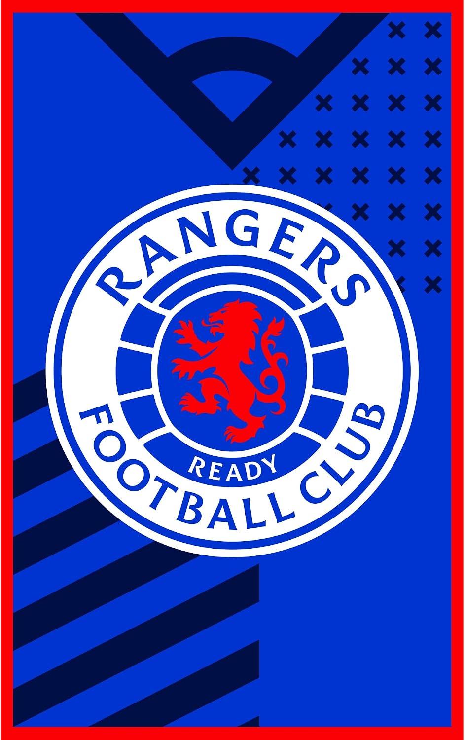 Premier Life Store Rangers Floor Rug Football Club Mat