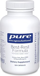 Pure Encapsulations Best-Rest Formula - Supports Restful Sleep - for Relaxation - Restful Sleep Supplement - Non-GMO & Vegan - 120 Capsules
