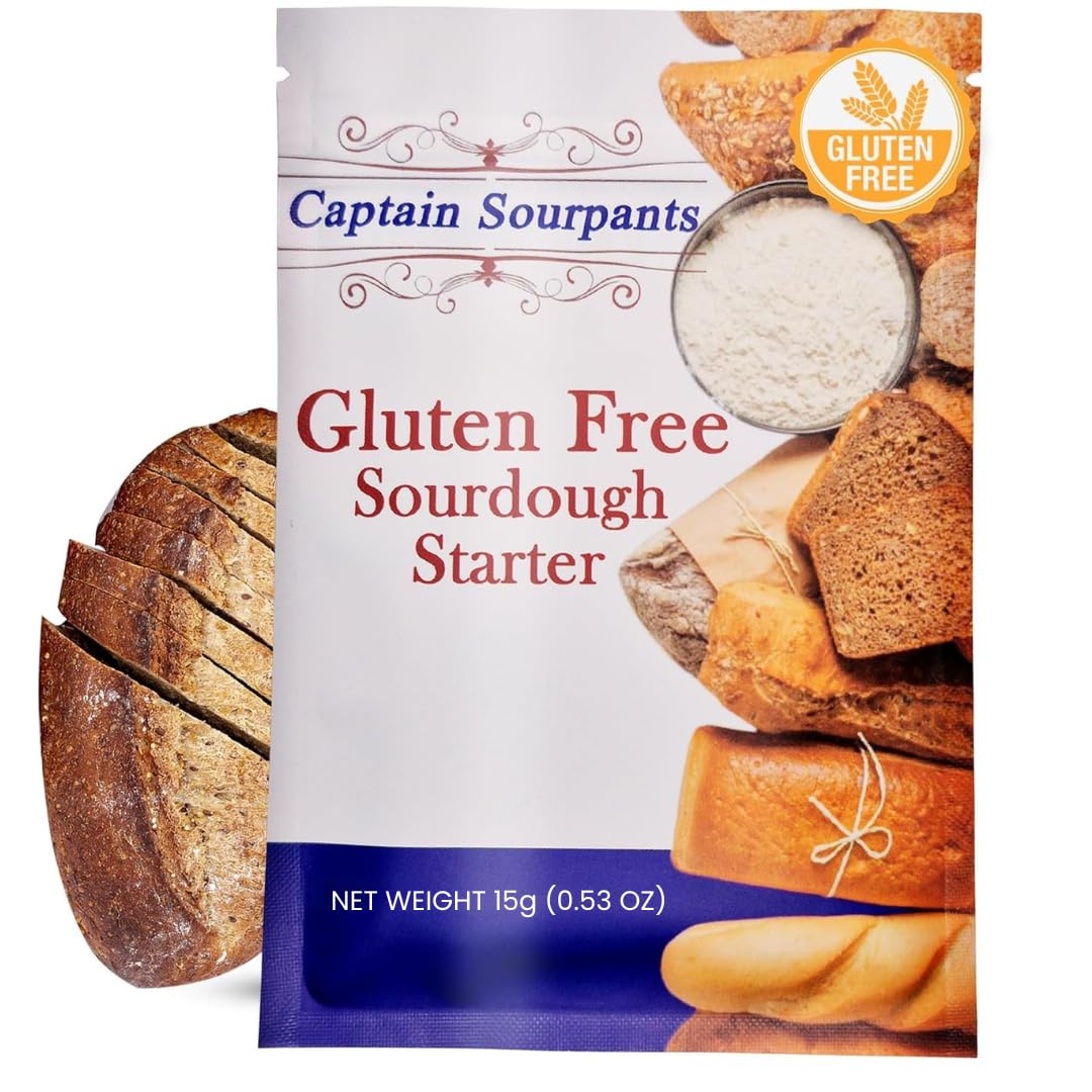 Gluten Free Sourdough Starter Culture –Dehydrated 100+ Year Old Starter Kit