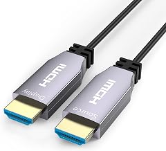 HDMI Cable 200 ft/Fiber Optical High Speed 18Gbps UHD 4K HDMI Cable/Support 4K@60Hz,4:4:4,HDCP2.2,HDR10,ARC,3D,Dolby Vision,HEC,One Direction