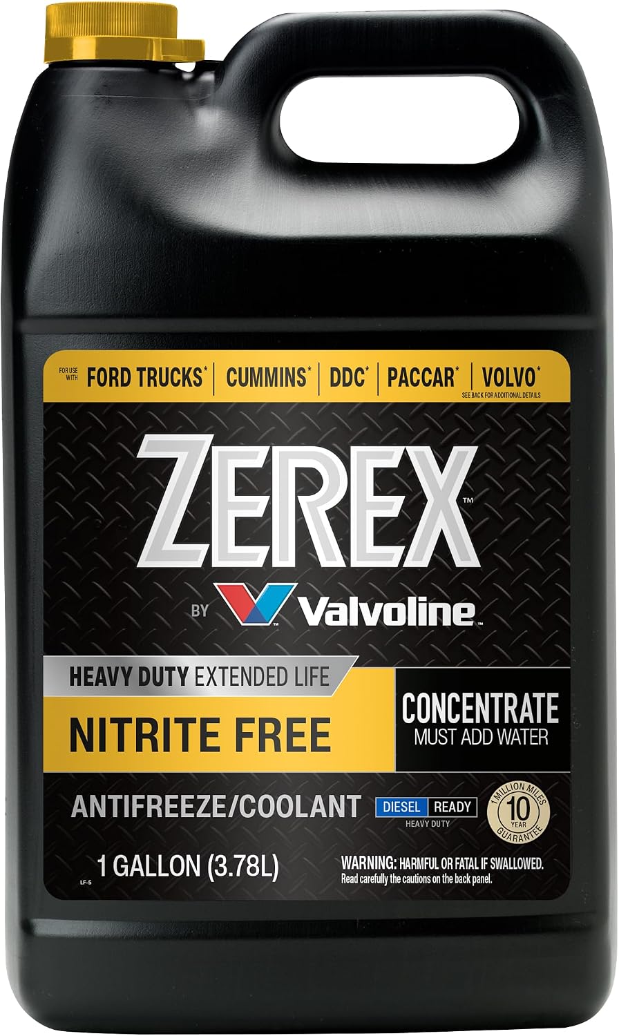 Zerex HD Nitrite Free Extended Life Concentrate Antifreeze/Coolant 1 GA