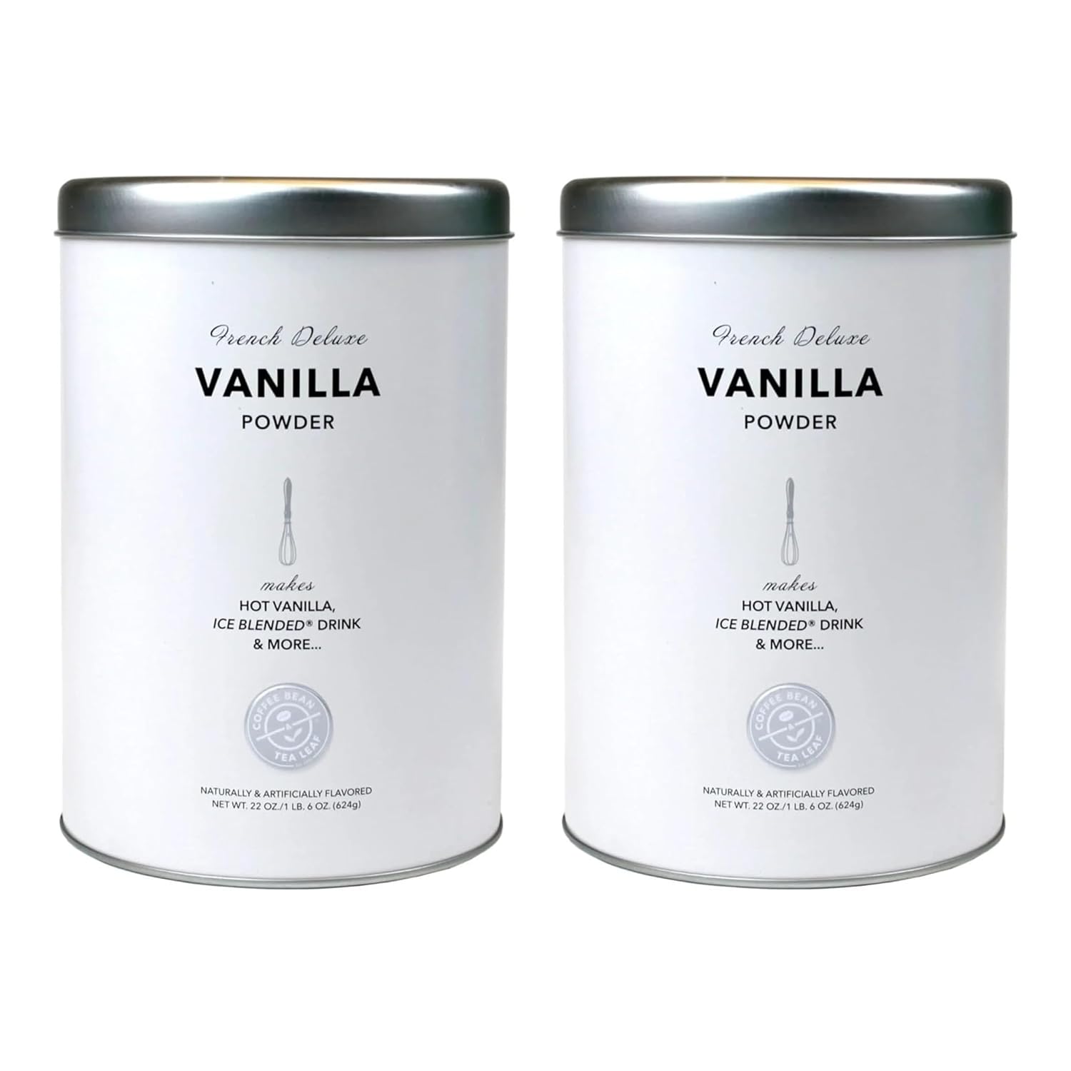The Coffee Bean & Tea Leaf, French Vanilla Creamer for Coffee, Lattes, Smoothies, Drinks, Baking, 2 Pack
