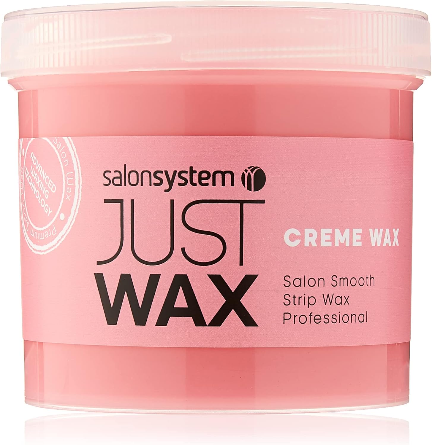 Salon System Just Wax Ideal Cream Wax for Short/Stubborn Hair 450g