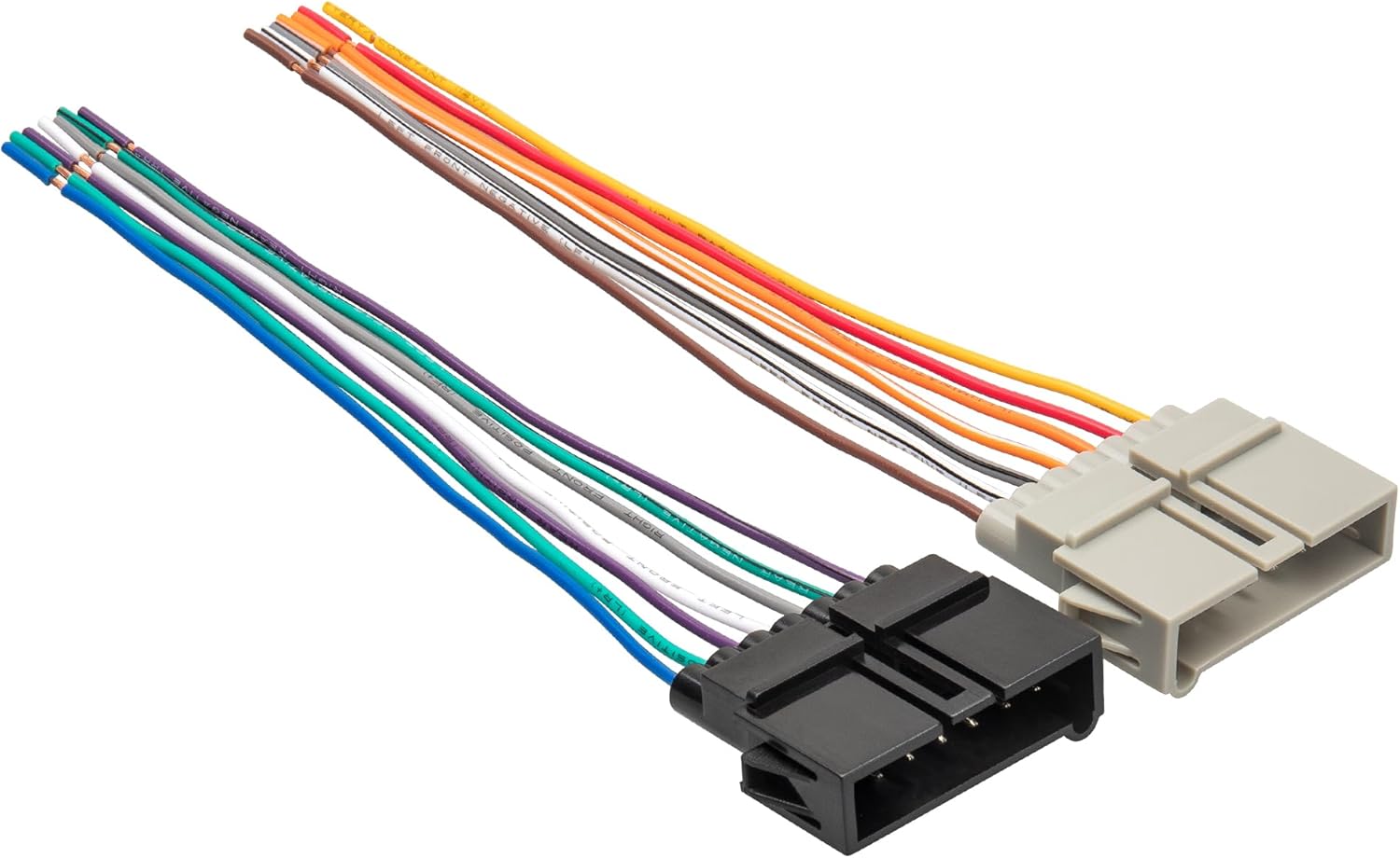 RED WOLF Car Radio Wire Harness Replacement for Jeep Cherokee 1997-2001, 1999 Chrysler 300m 1999-2001, Dodge Neon 1995-2001 Install Aftermarket Stereo Wiring Cable Connector Adapter Plug