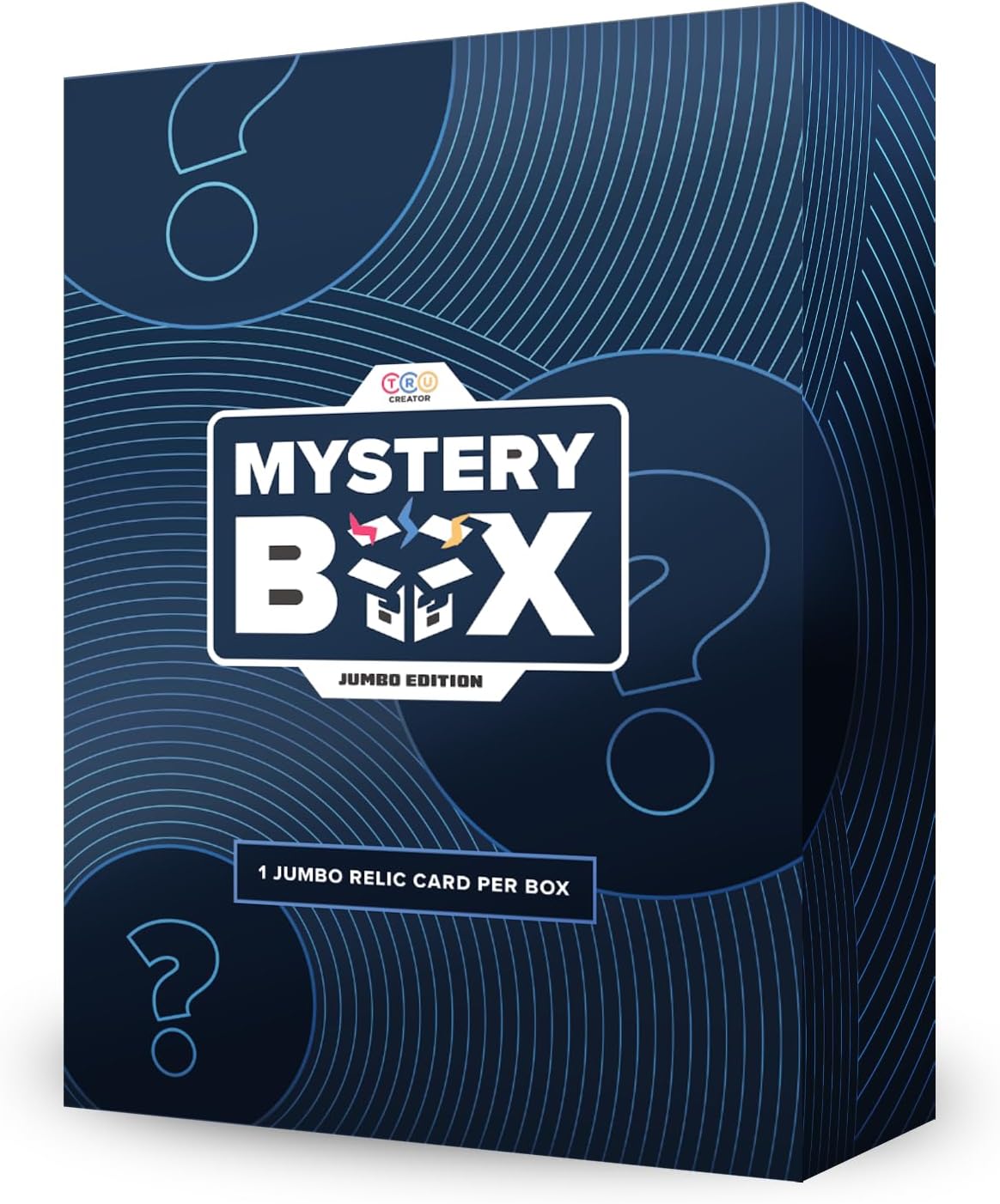 TruCreator Mystery Box Jumbo Edition - Jumbo Relic Cards Featuring: Steph Curry, Michael B. Jordan, Travis Hunter, Juju Watkins, Ja Morant, Angel Reese, Brock Bowers, Bo Nix, & More!