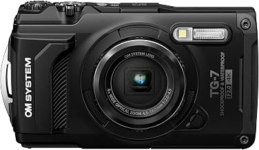 OM SYSTEM Tough TG-7 Digital Camera - Black