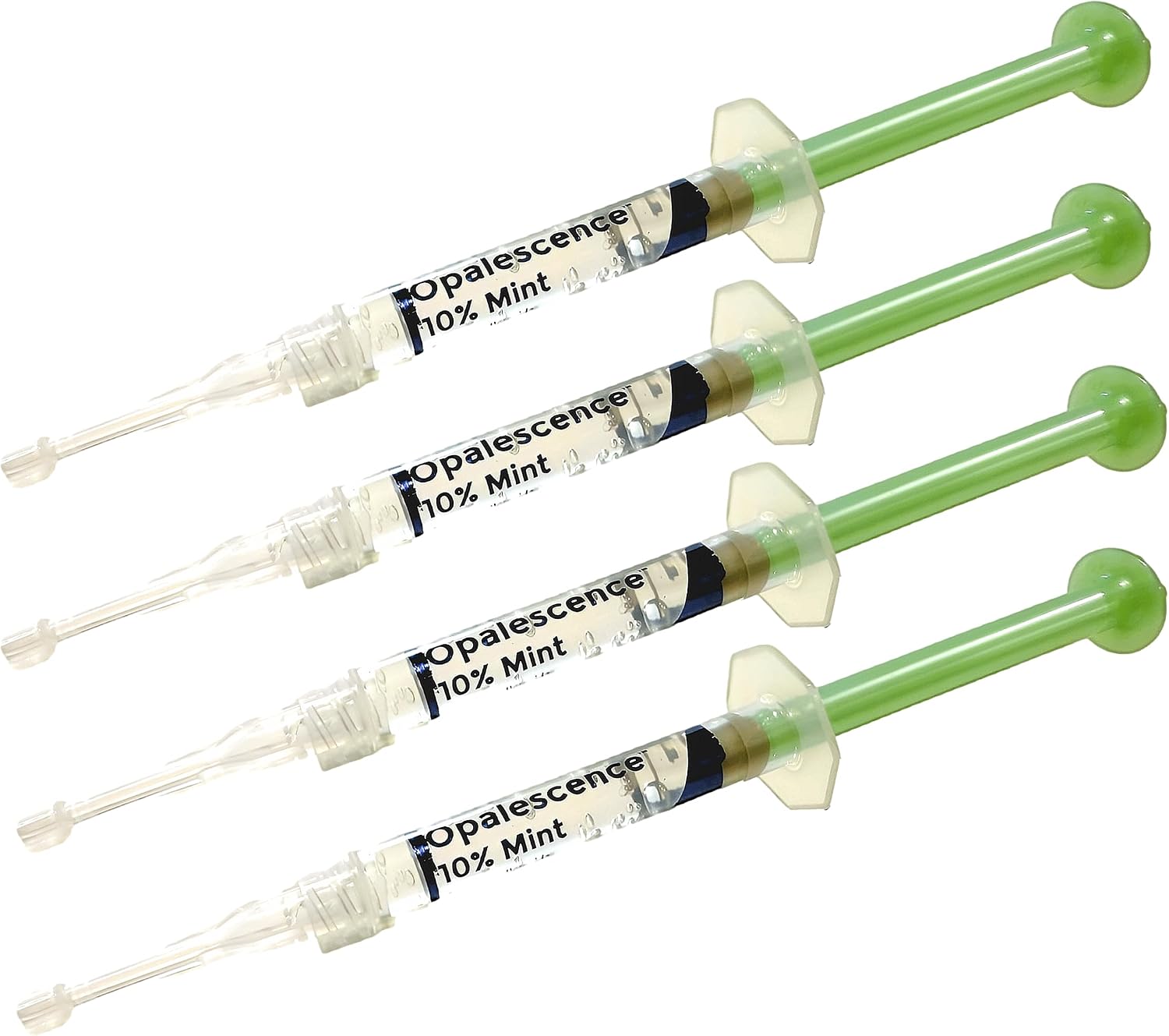 Opalescence 10% Teeth Whitening Kit - Gel Syringes Refills - Low Sensitivity (4 Syringes) - Carbamide Peroxide - Made in the USA by Ultradent 5211-2