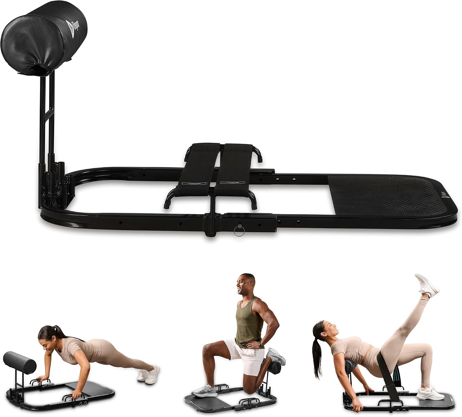 Lifepro GluteBlast Hip Thrust Machine – Foldable, Home Gym, 220 lb Cap