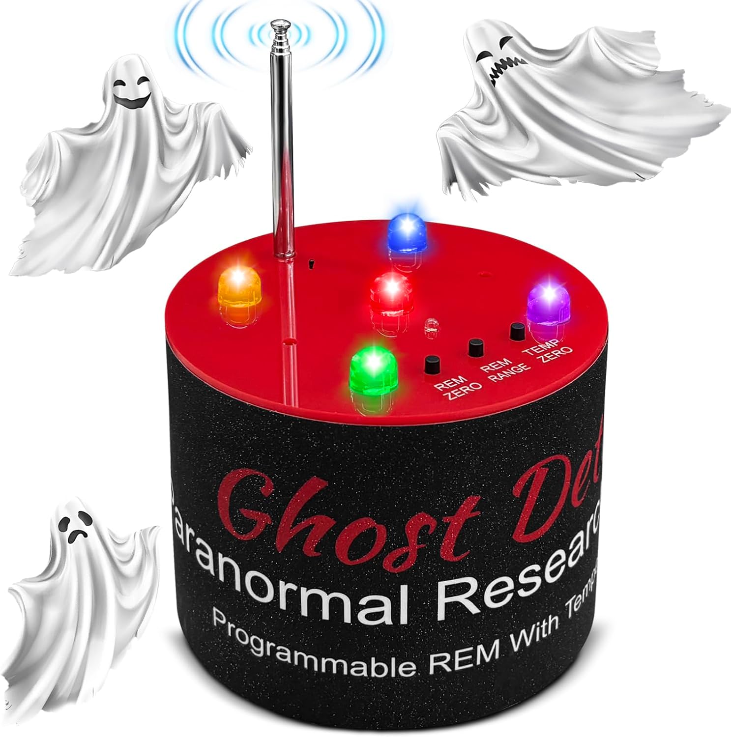 Paranormal Investigation Equipment EMF+ATDD for Ghosting Hunting with High-Sensitivity Temperature Detection, EMF Meter, EMF Detector Tool for Professional Paranormal Investigators, Gift for Halloween
