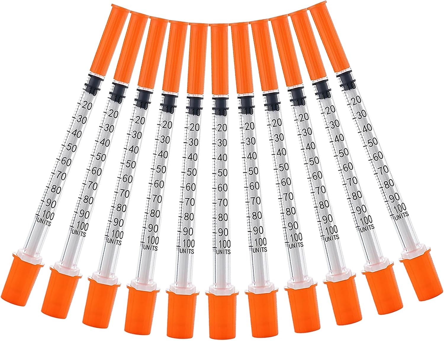 30PACK 1ml Syringes with 29Ga 1/2 Inch Needle, Individually Wrapped Lab Supplies (1CC 29G 1/2" 30PACK)