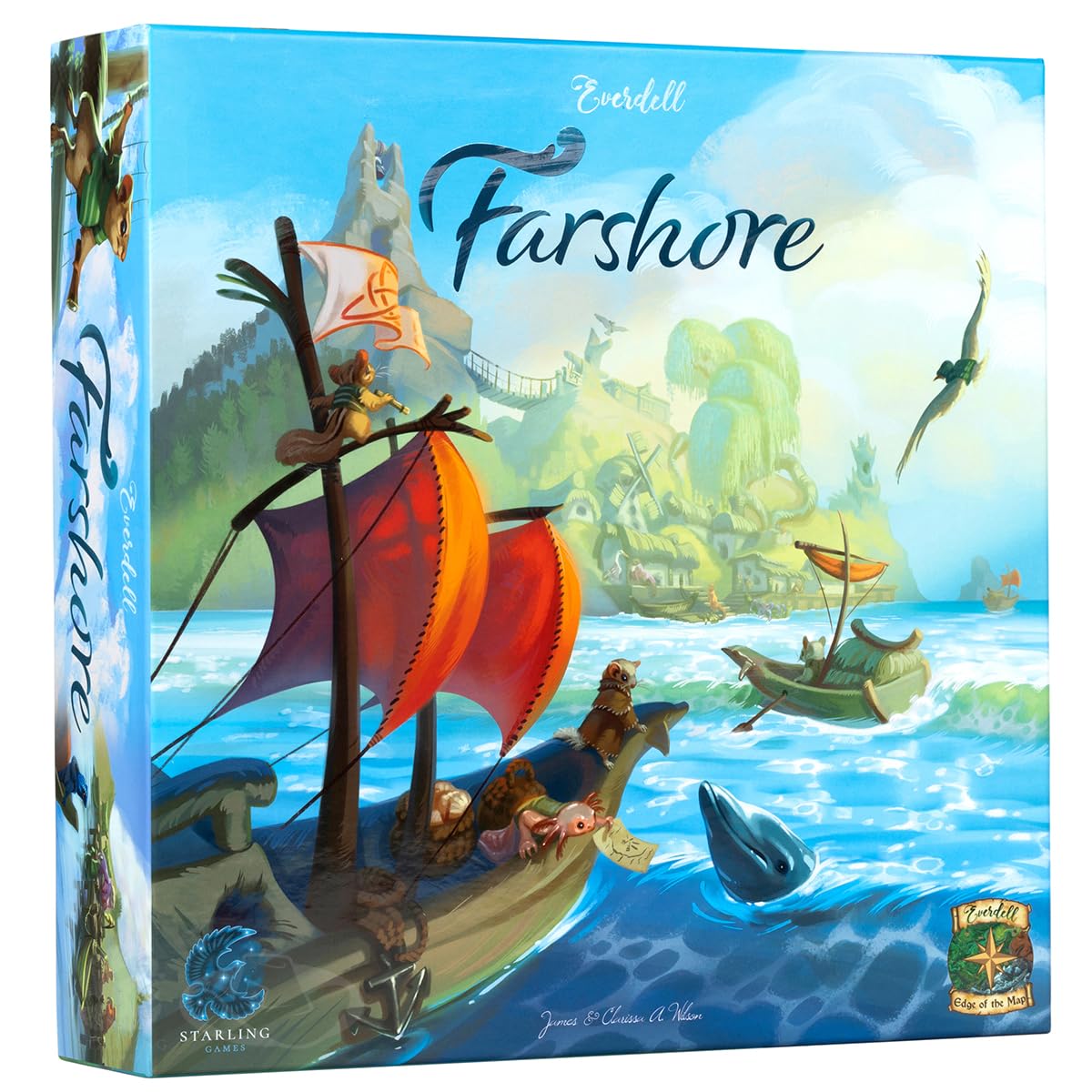 Everdell Farshore - by Starling Games - 1-4 Player Stand-Alone Game in The World of Everdell