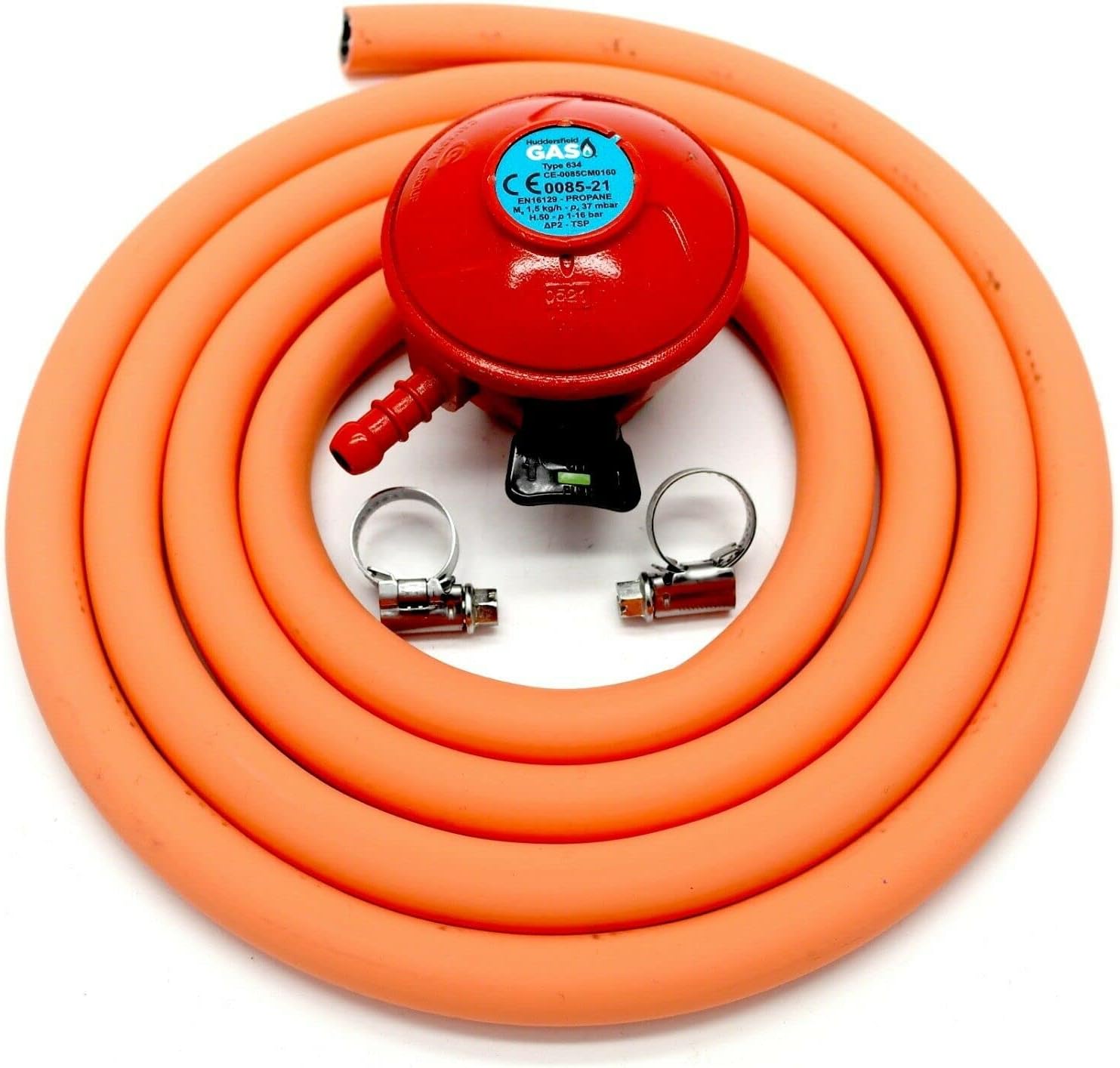 Huddersfield Gas Branded Replacement 27mm Patio Gas 1m Hose Kit BBQ, Patio Heaters Calor Gas/Flogas