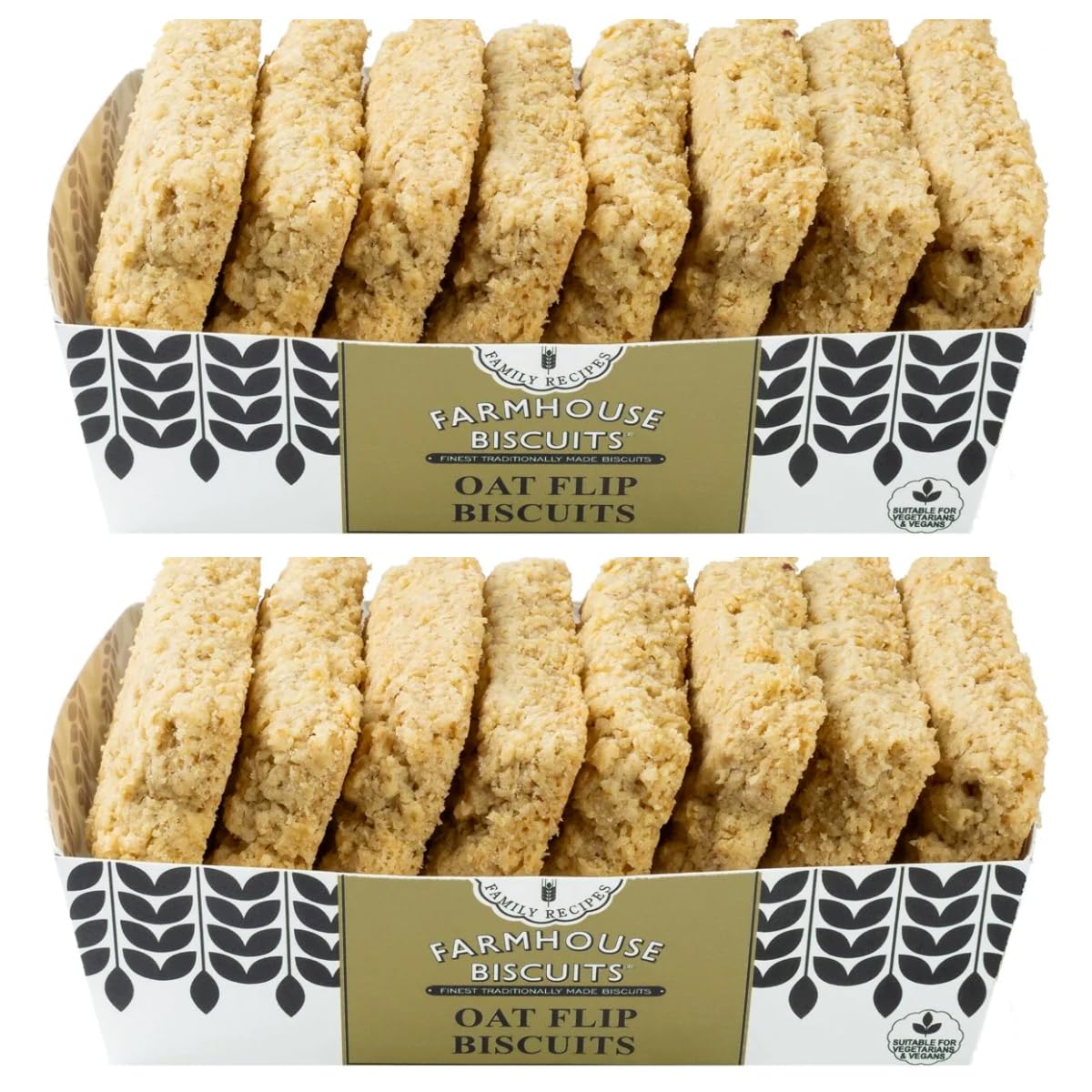 Farmhouse Oat Flips Biscuits -2 Pack in a Premier Life Store Box