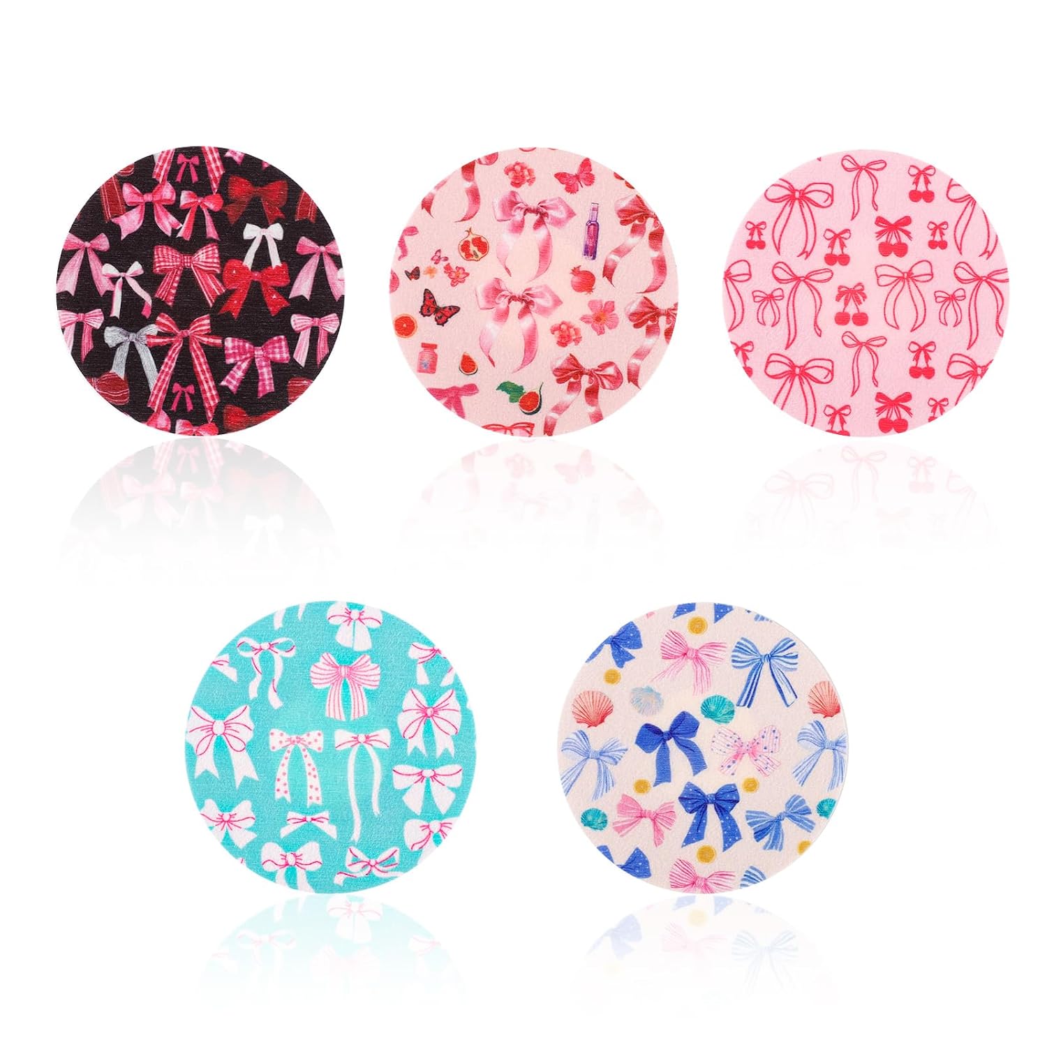 25pcs Sensor Covers for Freestyle Libre 2/3, 5 Styles Waterproof CGM Sensor Patches Sweat Proof Adhesive Glucose Monitor Patches Sensor Stickers Overpatch Tape Compatible with Libre