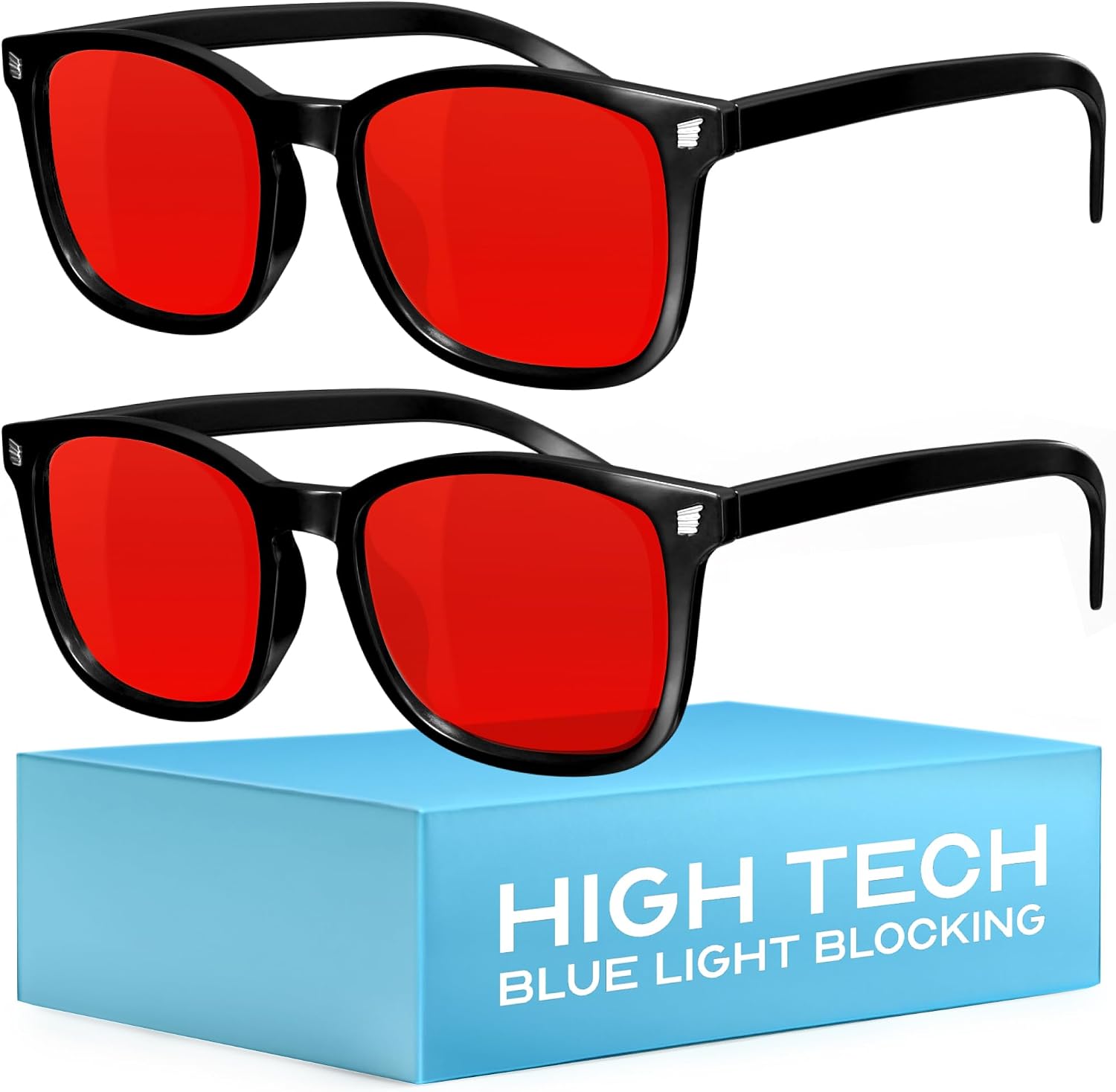 livho High Tech Blue Light Glasses - Advanced Blue Light Blocking Computer Glasses - Screen Fatigue & UV Protection