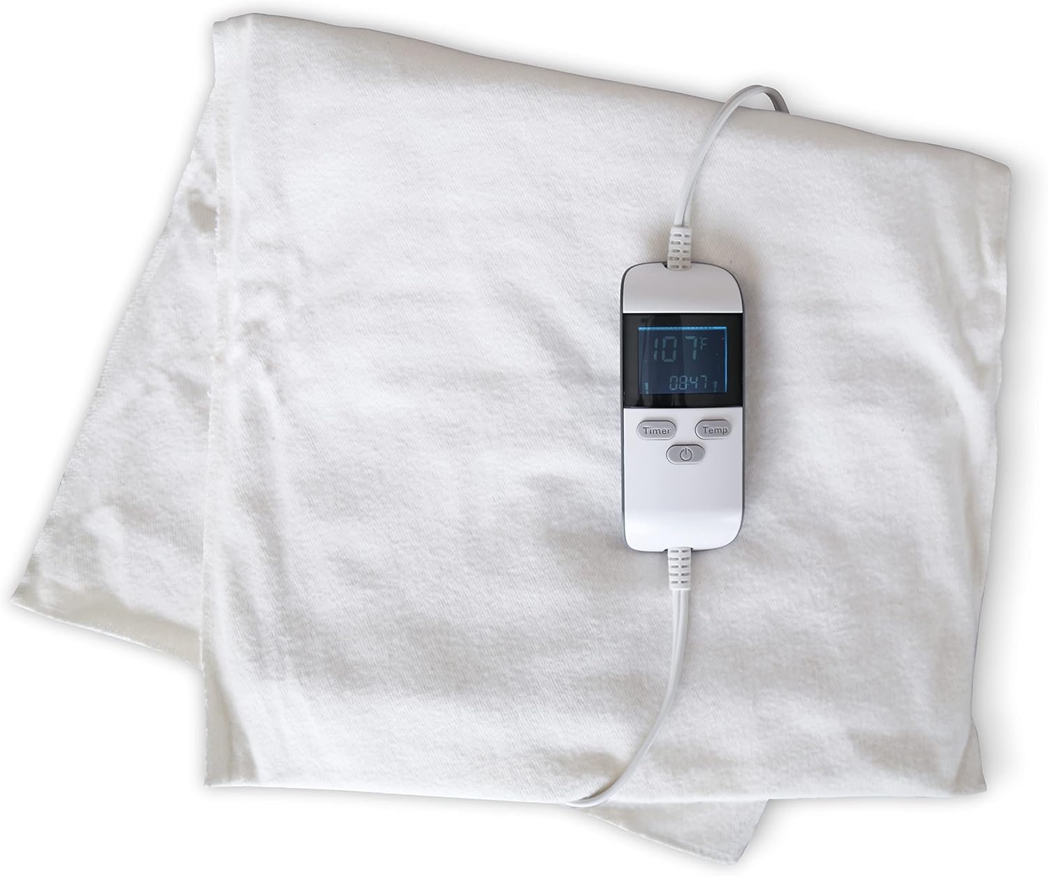 Medical Grade Heating Pad with Automatic Moist Heat by ThermoRelief, Extra HOT Heating pad for Back Aches, Muscle Relief and Cramps - 2nd Gen Version (King Size Digital - 26" by 14")
