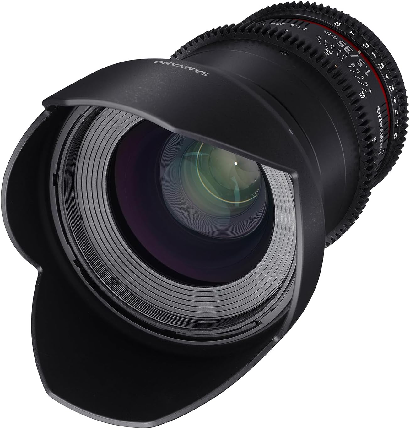 Samyang MF 35mm T1.5 VDSLR II Manual Focus Cine Lens for Canon EF