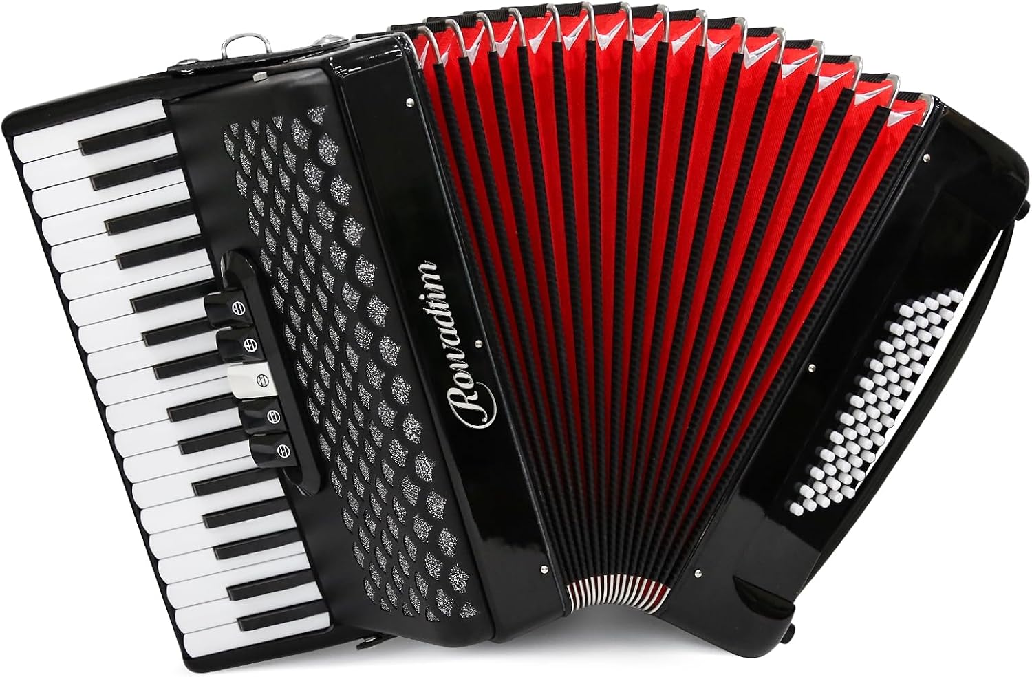 Accordion 34 Key 60 Bass Piano Beginners Teachers Students (dark)