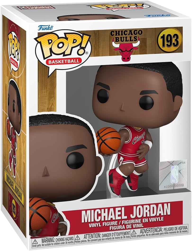 Funko Pop! NBA: Bulls - Rookie Season - Michael Jordan - Collectable Vinyl Figure - Gift Idea - Official Merchandise - Toys for Kids & Adults - Sports Fans - Model Figure for Collectors and Display