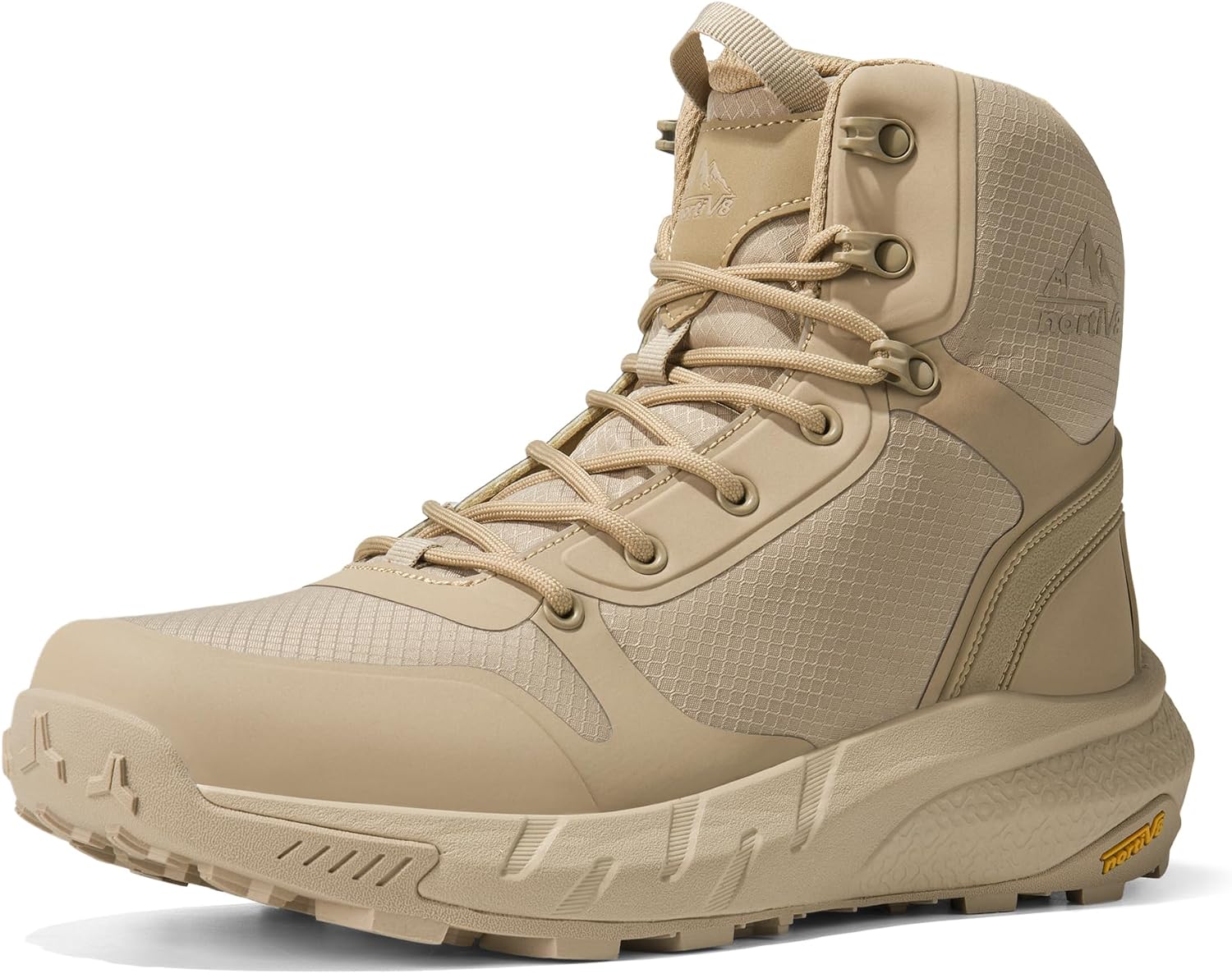 NORTIV 8 Men's Combat Boot Zipper Lightweight