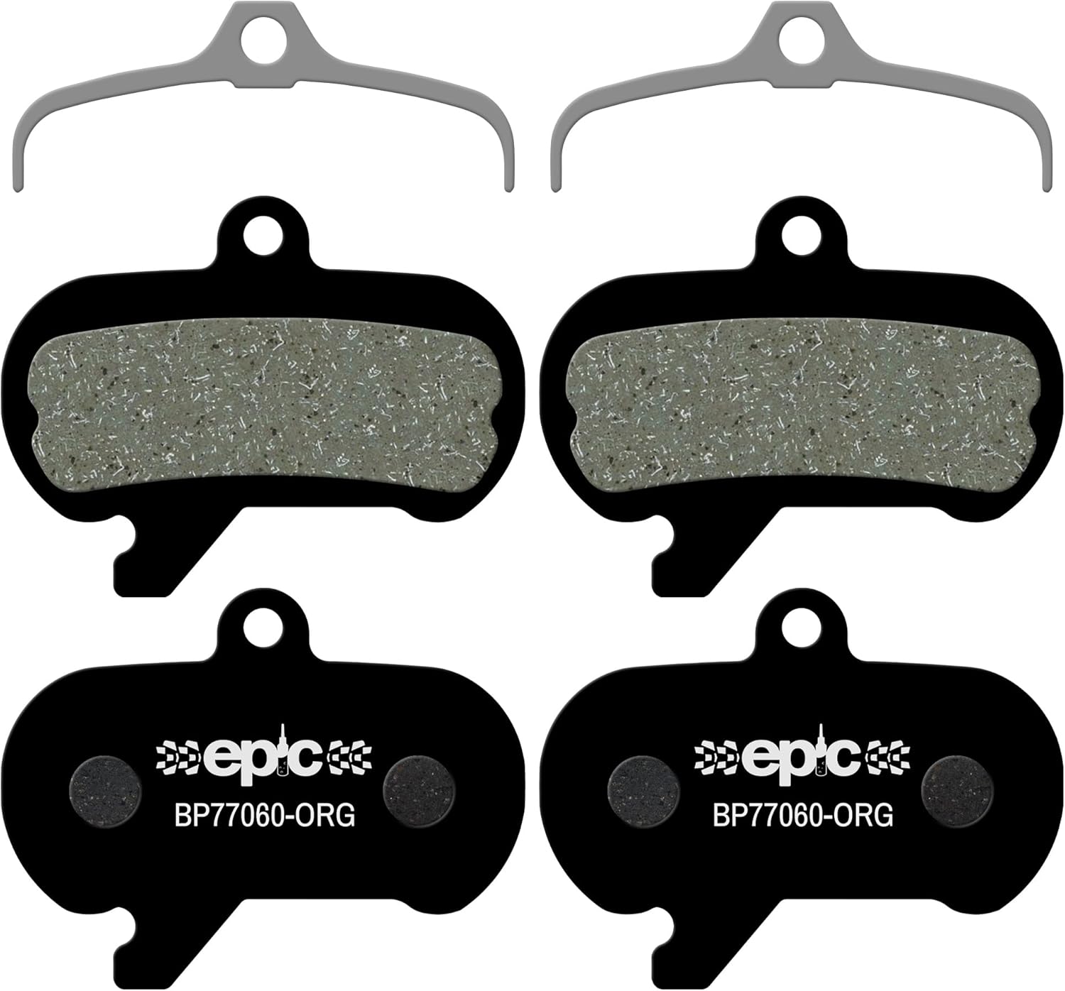 epic Disc Brake Pads for SRAM Maven Brakes | Organic/Resin | High-Performance, Durable & Quiet | 2 Sets (Organic)