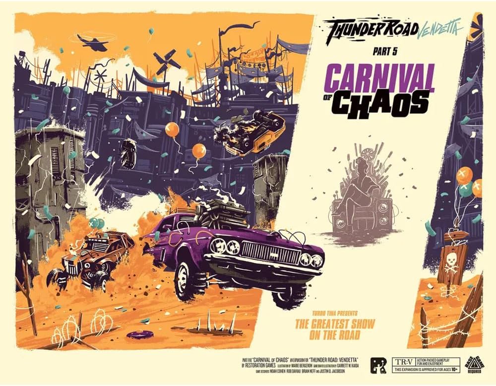 Restoration Games Thunder Road: Vendetta - Carnival of Chaos