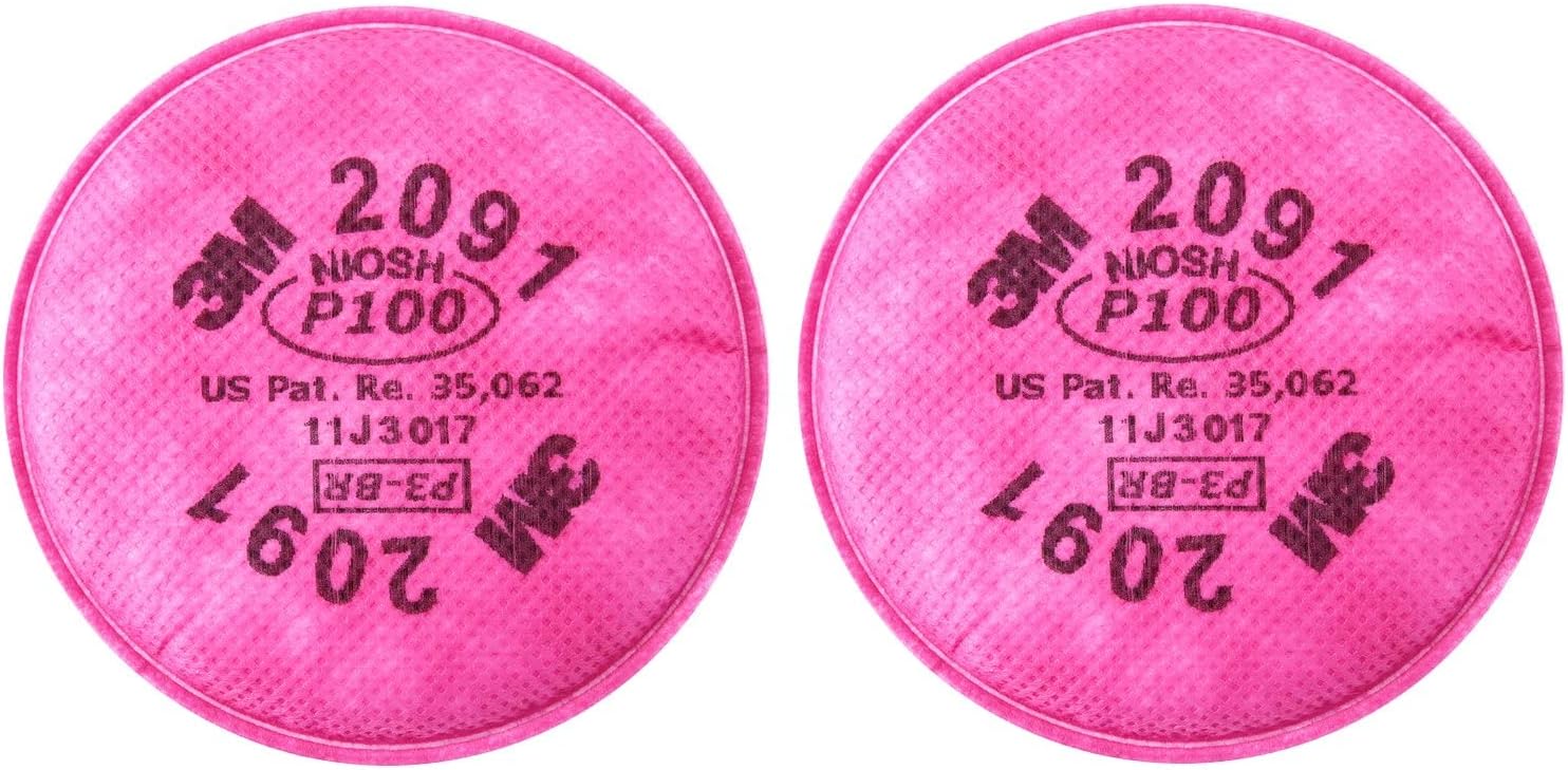 3M 2091 P100 Particulate Filter, 3 Pairs
