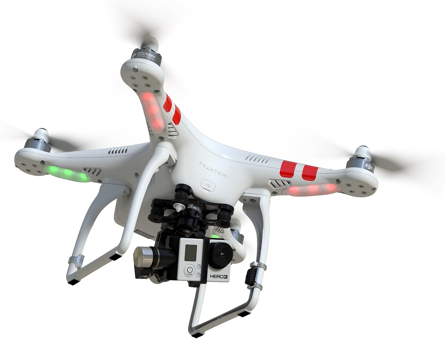 DJI Phantom 2 Quadcopter + Zenmuse H3-3D bundle (multirotor) - direct from manufacturer