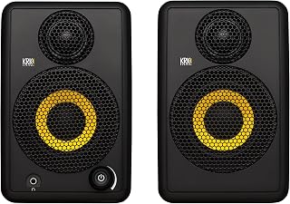 KRK GoAux 3 3" Portable Monitors, 3 inches (GOAUX3-NA)