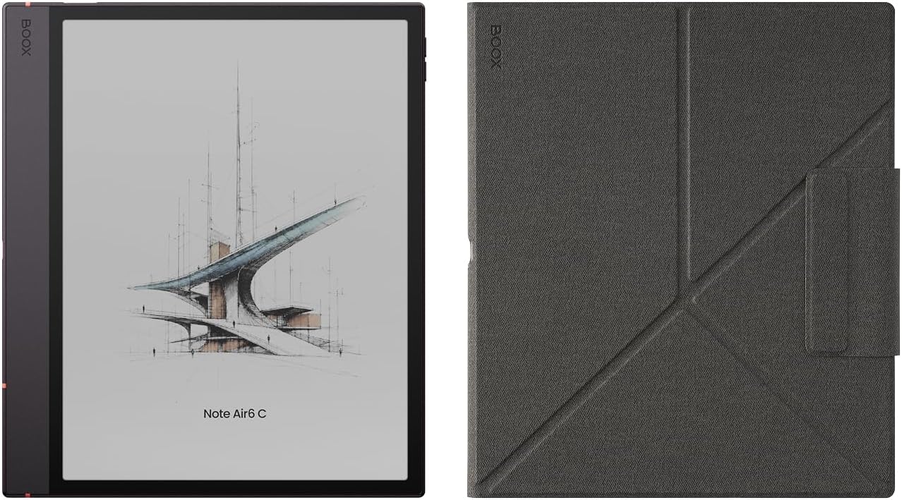 BOOX Note Air6 C+Case Gray Bundle