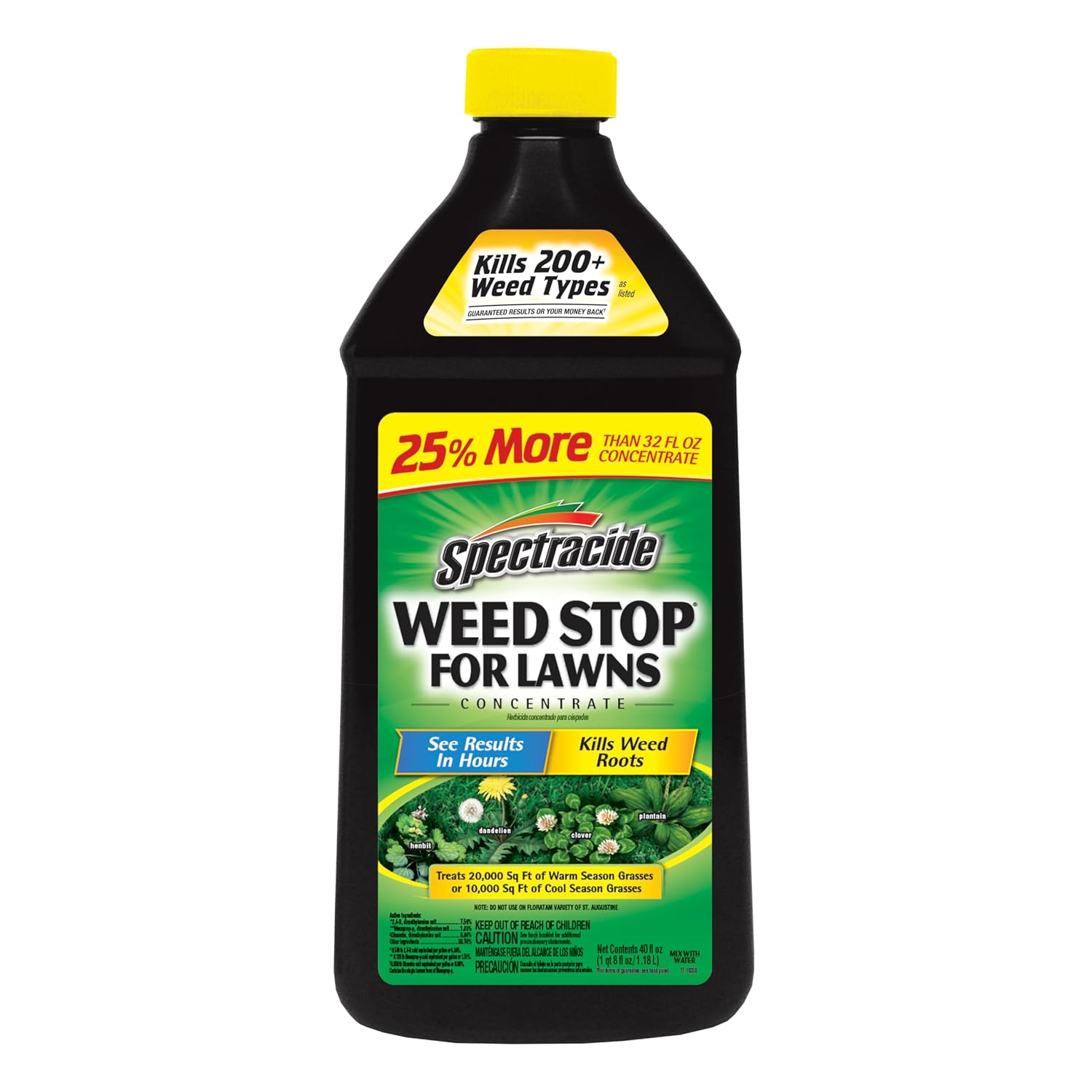 Spectracide Weed Stop for Lawns Concentrate 40 Oz, Concentrate Formula