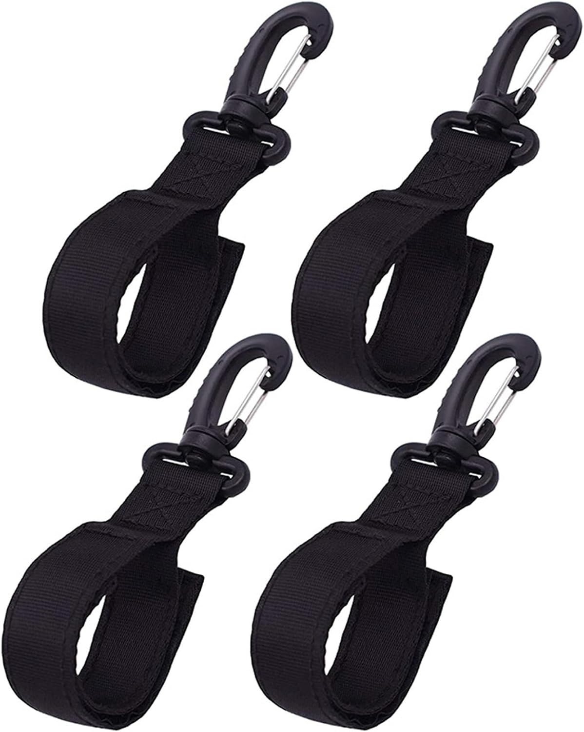 4Pcs Kayak Paddle Holder Adjustable Kayak Paddle Clip Touch Fastener Inflatable Boat Accessories
