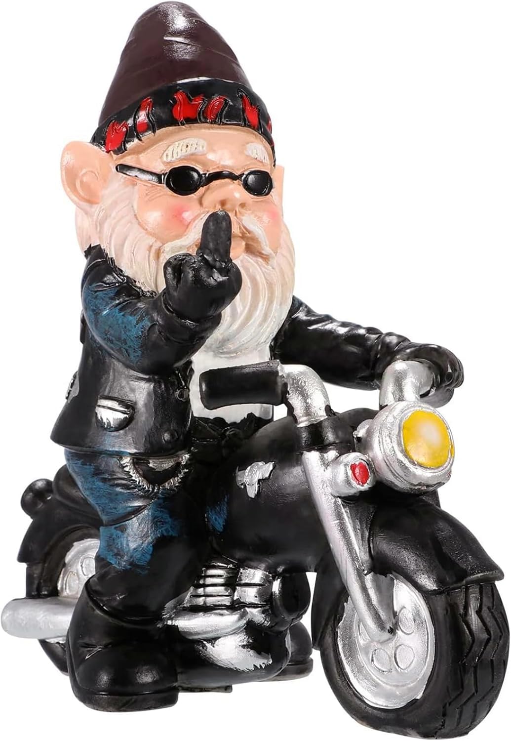 Garden Gnome Ornaments Funny Garden Ornaments Outdoor Goblin Art Decoration for Novelty Lawn Gnomes Outdoor or Indoor Garden Decorations Multicolour