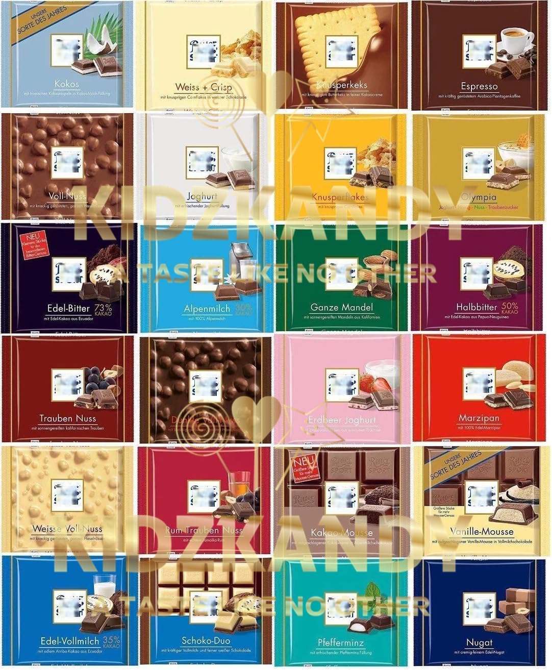 Sport Chocolate Gift Hamper | The Ultimate Rit-ter Treat Box Chocolate Selection Box Hamper Gift Present Various 7 Chocolate Hamper