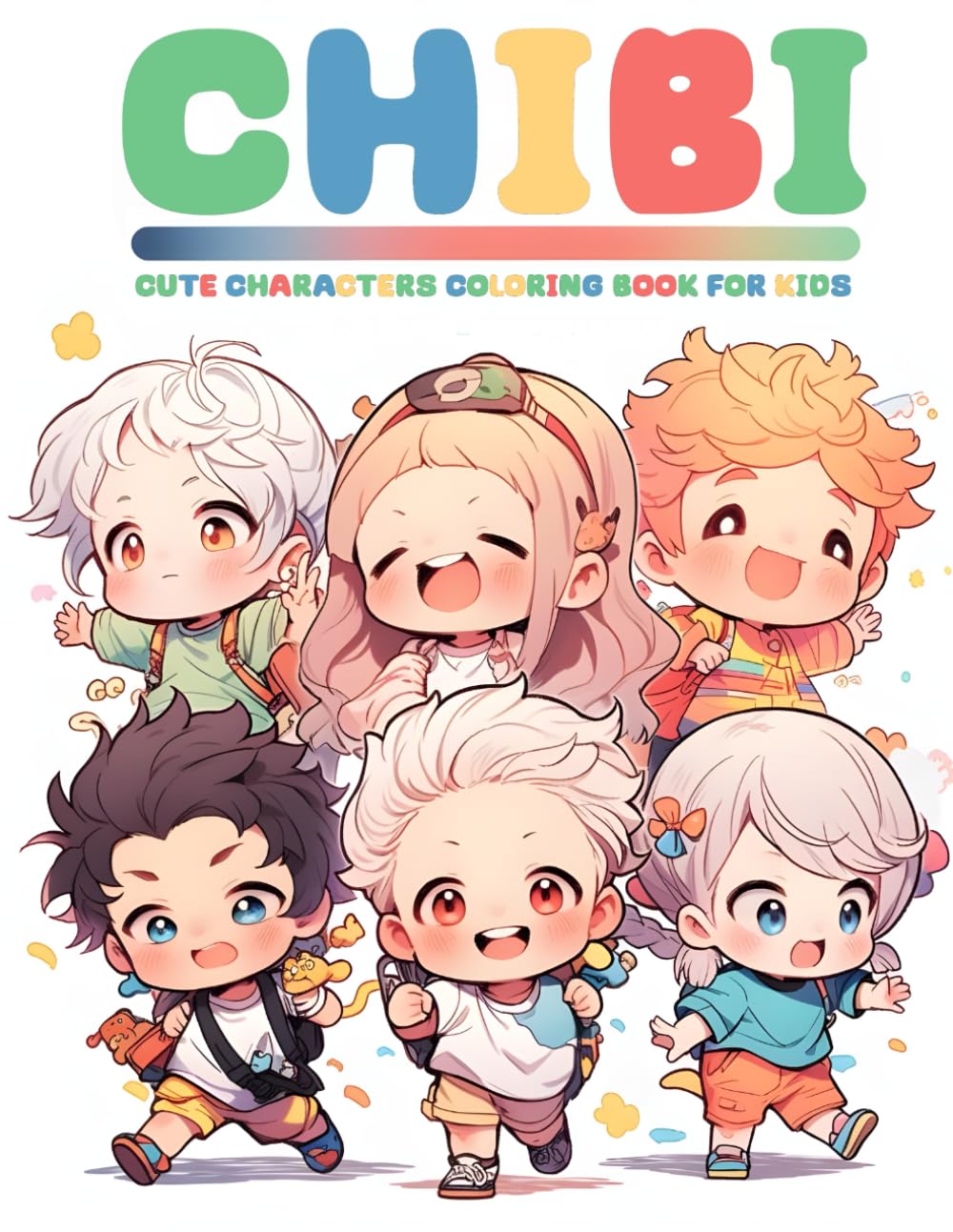 Chibi Characters Coloring Book: Coloring Fun for Kids