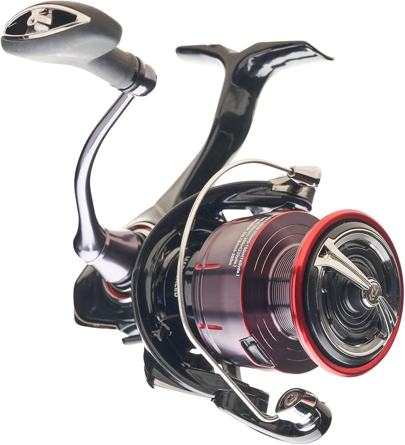 Daiwa Fuego LT Spinning Reel Size 1000-6000 Lightweight ZAION V Carbon Body, AIRDRIVE Rotor, MAGSEALED Shaft for Freshwater Fishing