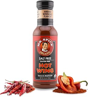 Mr. Spice Organic - Salt Free Sauce (Hot Wing, Single)