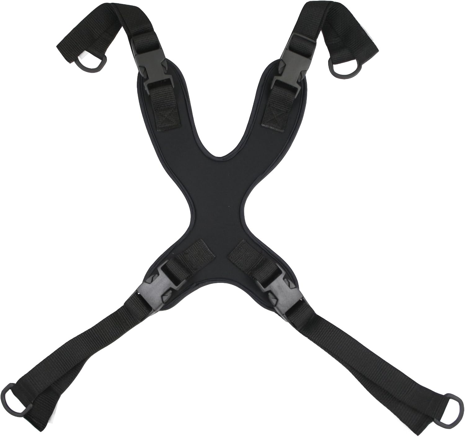 Rehabilitation Advantage Wheelchair Chest Harness with Adjustable Straps, Medium