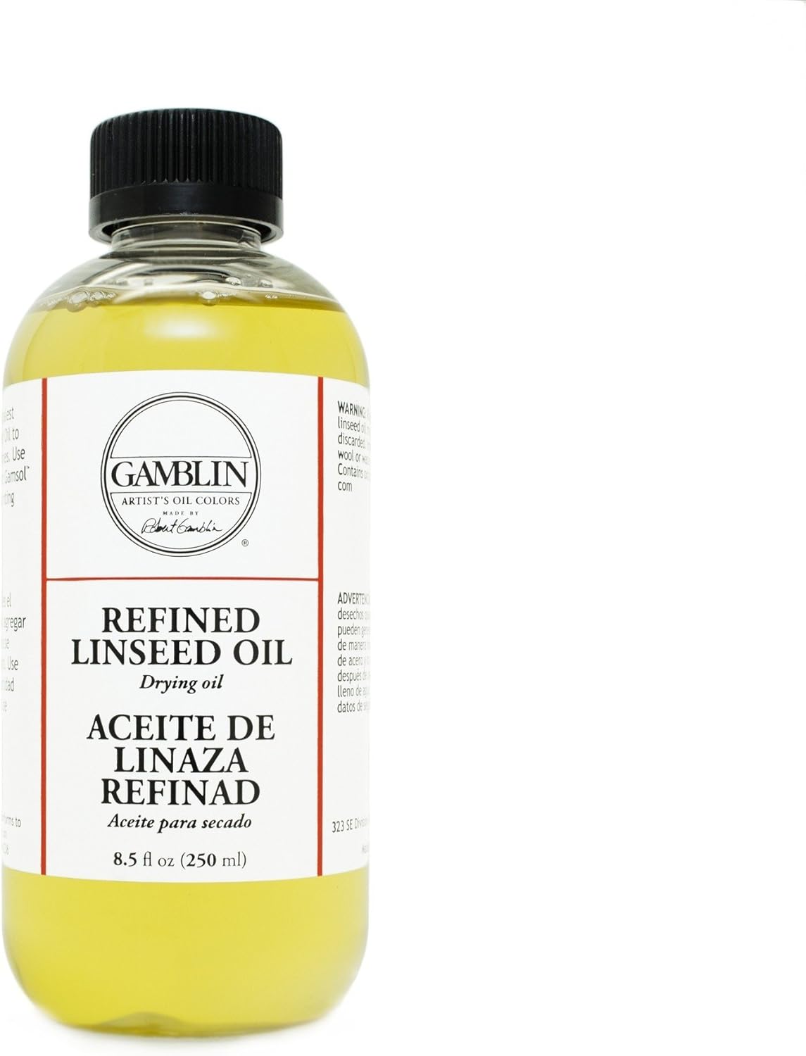 Gamblin Refined Linseed 8 Oz