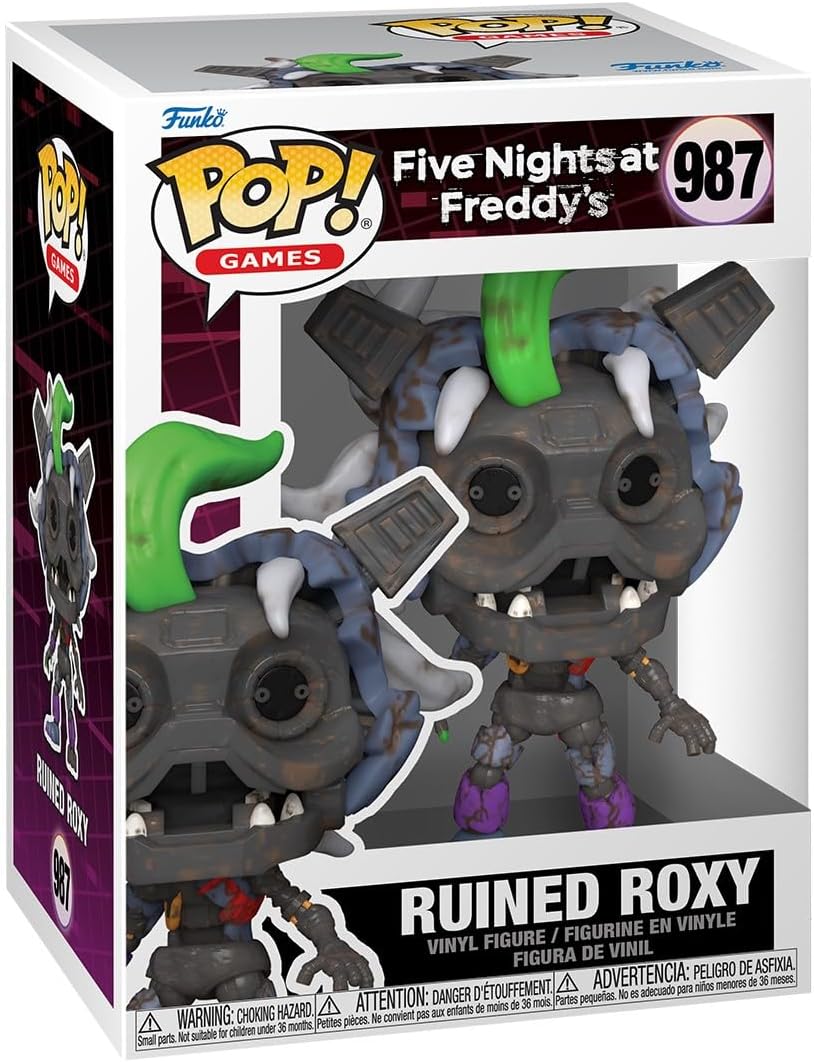 Funko Pop! Games: Five Nights At Freddy's: RUIN - Roxanne Wolf - FNAF - Collectable Vinyl Figure - Gift Idea - Official Merchandise - Toys for Kids & Adults - Video Games Fans