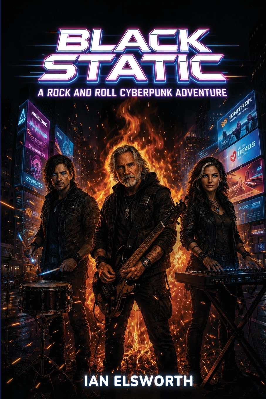 Black Static: A Rock and Roll Cyberpunk Adventure