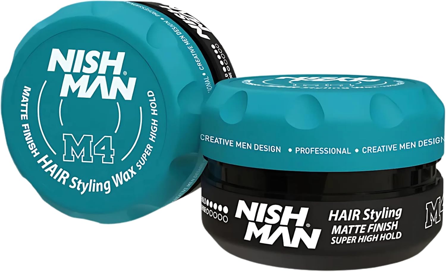 NISHMAN M4 Hair Styling Wax - Matte Finish Super High Hold 100g