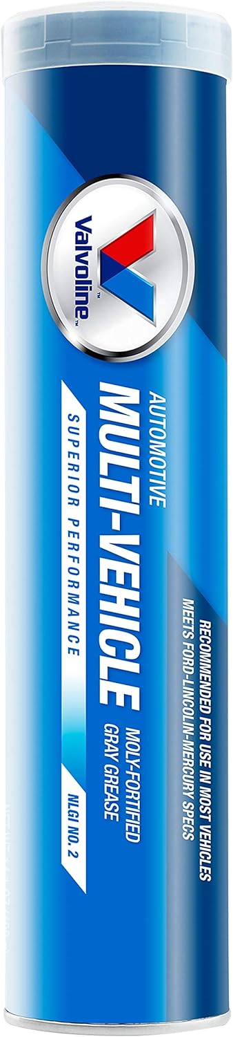 Valvoline Multi-Vehicle Moly-Fortified Gray Grease 14.1 OZ Cartridge