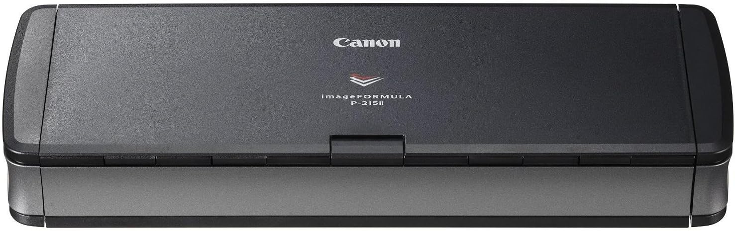 Canon imageFORMULA P215 ii USB Scanner, Duplex Double-Sided Fast Scan