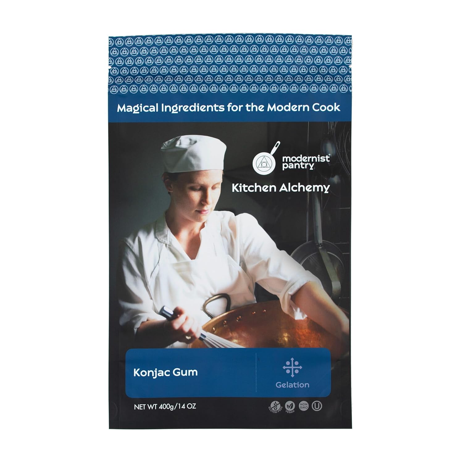 Pure Konjac Gum [Glucomannan Powder] ⊘ Non-GMO Gluten-Free Vegan OU Kosher Certified - 400g/14oz